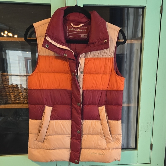 Eddie Bauer Jackets & Blazers - Eddie Bauer Multicolor Striped Vest